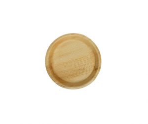 8-inchDeepRoundpalmleafplates 8" (20 cm) Deep Round Palm Leaf Plates | Eco Disposable Plates UK