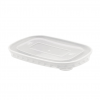 Rectangular Kraft Bowl  PP Lid - Fits 500ml, 650ml & 1000ml sizes