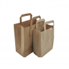 S.O.S Kraft Large Bags with Flat Handles